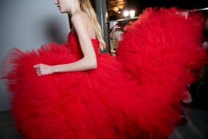 Backstage at Giambattista Valli Spring 2016 Couture