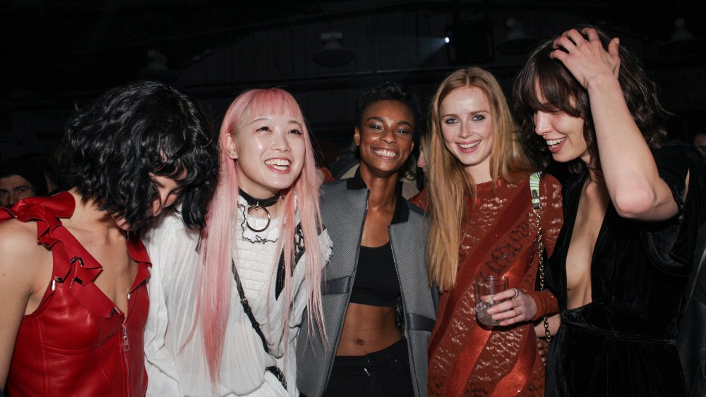 Heather Kemesky, Fernanda Ly , Kayla Scott, Rianne van Rompaey and Lorelle Rayner