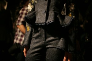 Backstage at Erdem RTW Fall 2016