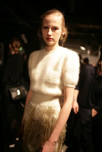 Backstage at Erdem RTW Fall 2016