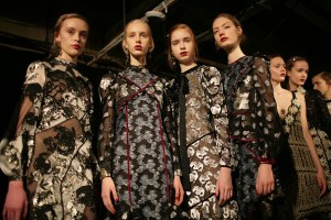 Backstage at Erdem RTW Fall 2016