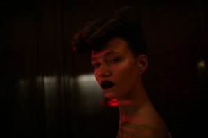 Backstage at Gareth Pugh RTW Fall 2016