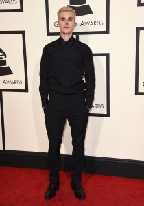 Justin Bieber Grammy Awards 2016