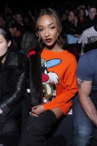 Jourdan Dunn at Front Row at Jeremy Scott RTW Fall 2016