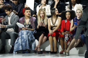 Front Row at Marc Jacobs RTW Fall 2016