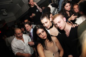 Bella Hadid at G.O.O.D. Music Label Party at Up & Down