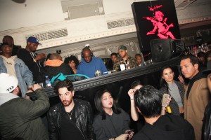 Virgil Abloh at G.O.O.D. Music Label Party at Up & Down