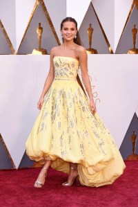 Alicia Vikander 2016 Oscars