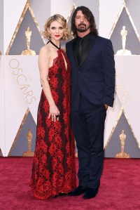 Dave Grohl and Jordyn Blum 2016 Oscars