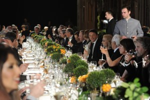The scene at the luncheon.