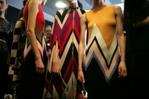 Backstage at Salvatore Ferragamo Fall 2016