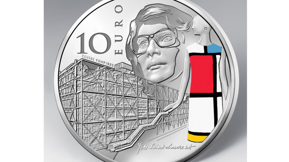 Yves Saint Laurent coin