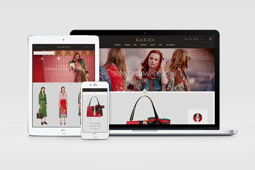 Gucci Extends Web Site to Europe, United Arab Emirates, Australia