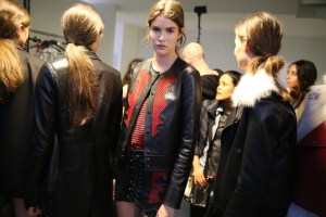 Backstage at Anthony Vaccarello RTW Fall 2016