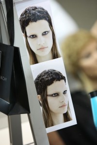 Backstage at Givenchy RTW Fall 2016