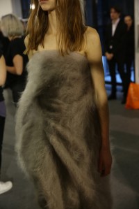 Backstage at Rick Owens RTW Fall 2016