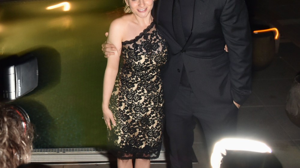 Melissa Rauch and Sebastian Stan at the "The Bronze" new york film premiere After Party
