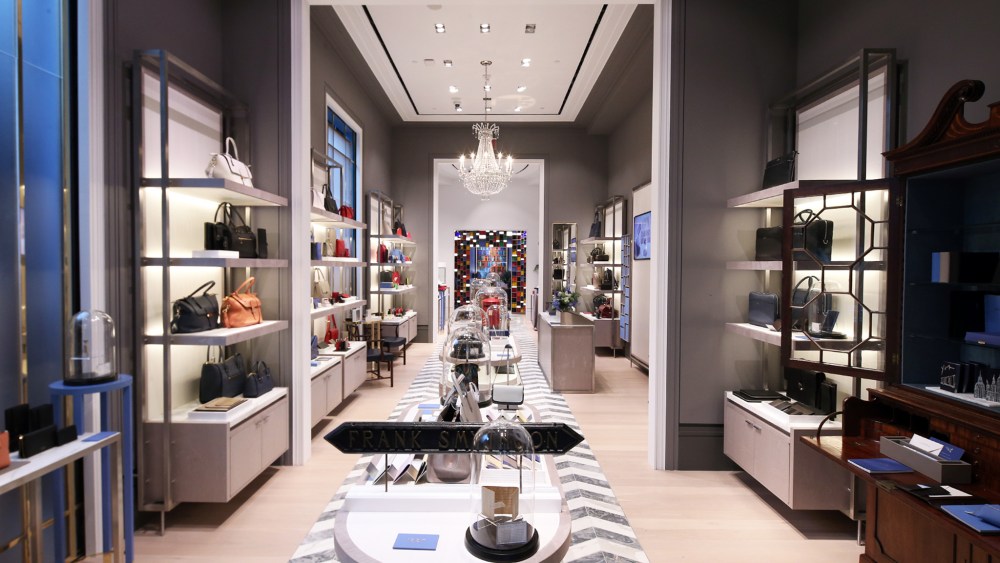 Inside the Smythson Madison Avenue flagship.