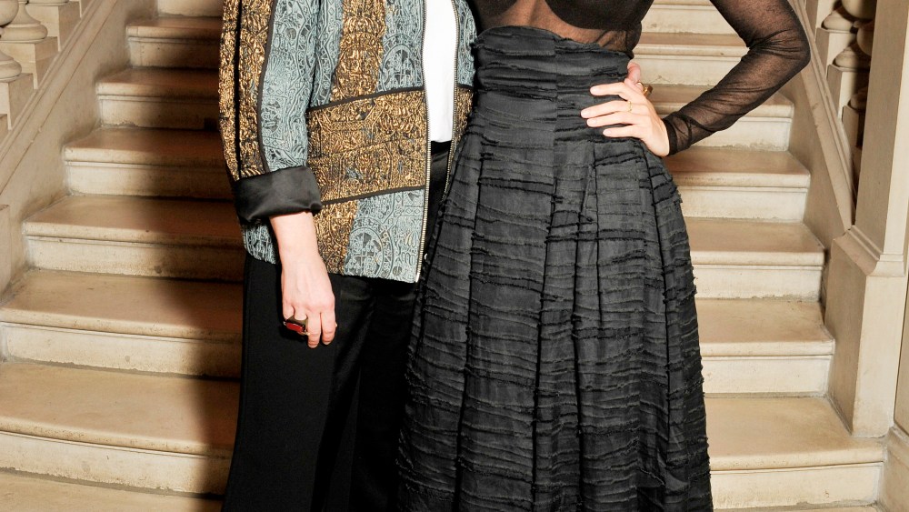 Ann-Sofie Johansson and Julia Restoin Roitfeld