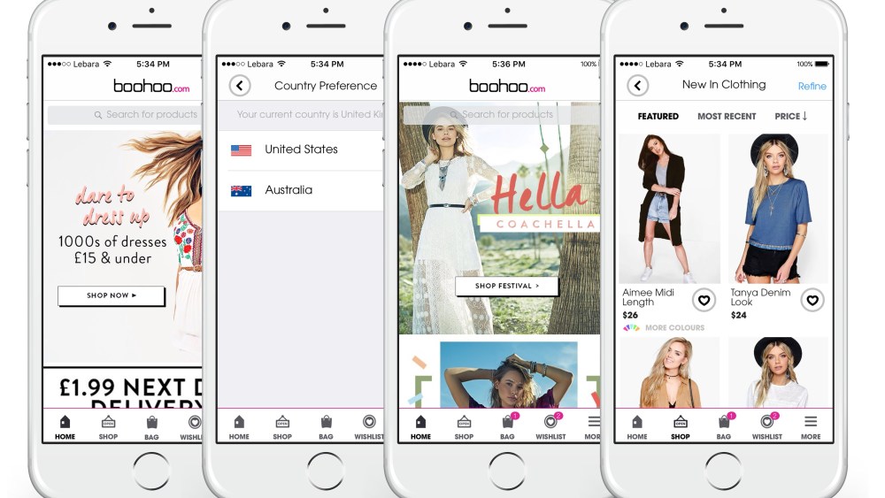 Boohoo.com App