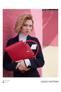 Louis Vuitton's First Campaign With Léa Seydoux