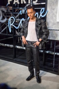 Chen Wei Ting at the Chanel Paris in Rome collection showcase in Beijing.