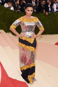Demi Lovato at met gala 2016