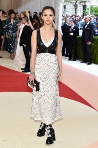 Selena Gomez in Louis Vuitton at Met gala 2016