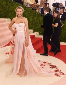 Blake Lively at met gala 2016