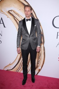 Alexander Skarsgård on the 2016 CFDA Red Carpet