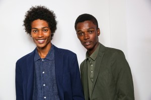Backstage at Officine Générale Men's Spring 2017