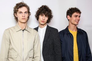 Backstage at Officine Générale Men's Spring 2017