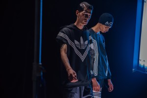 Backstage at White Mountaineering Men's Spring 2017