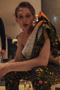 Backstage at White Mountaineering Men's Spring 2017