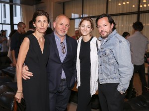 Ludivine Poiblanc, Fabien Baron, Sofia Sanchez de Betak and Alexandre de Betak at the GREY Jason Wu launch dinner