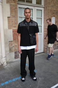 Backstage at Givenchy Men's Spring 2017