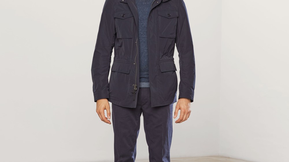 A look from the spring collection of Woolrich John Rich & Bros.