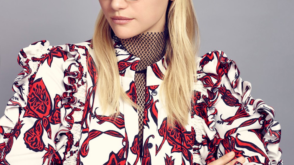 A Kym Ellery eyewear ad starring Gemma Ward
