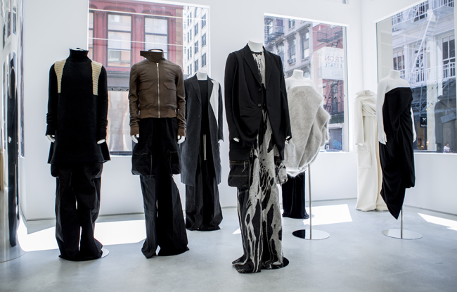Inside Rick Owens’ New SoHo Store