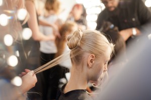 Backstage at Delpozo RTW Spring 2017