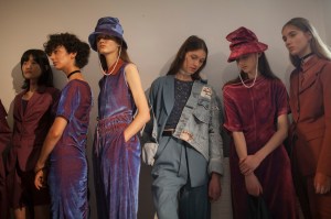 Backstage at Aalto RTW Spring 2017