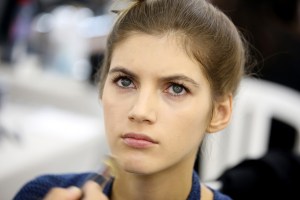 Backstage at Dior RTW Spring 2017