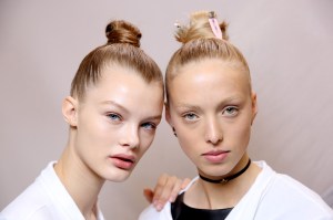 Backstage at Dior RTW Spring 2017
