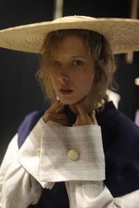 Backstage at Jacquemus RTW Spring 2017