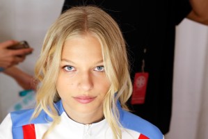 Backstage at Tory Burch RTW Spring 2017