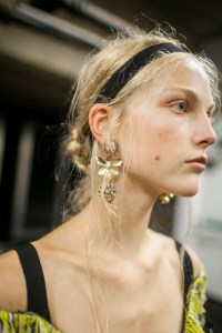Backstage at Erdem RTW Spring 2017