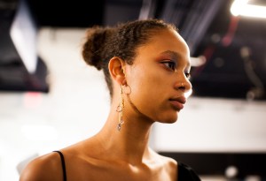 Backstage at Jill Stuart RTW Spring 2017