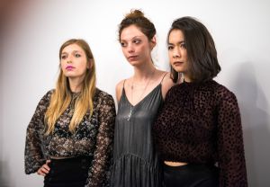 Backstage at Jill Stuart RTW Spring 2017