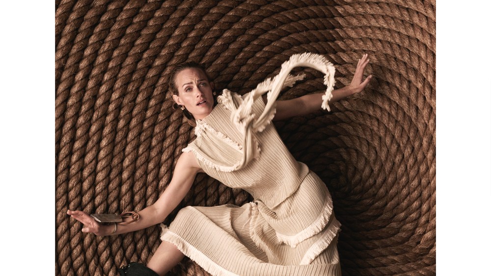 Loewe's outdoor campaign shot by Steven Meisel.
