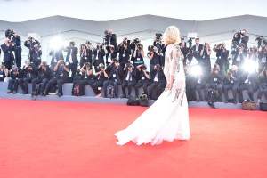 Eva Herzigova attends the Tom Ford's Premiere at the 2016 Venice Film Festival